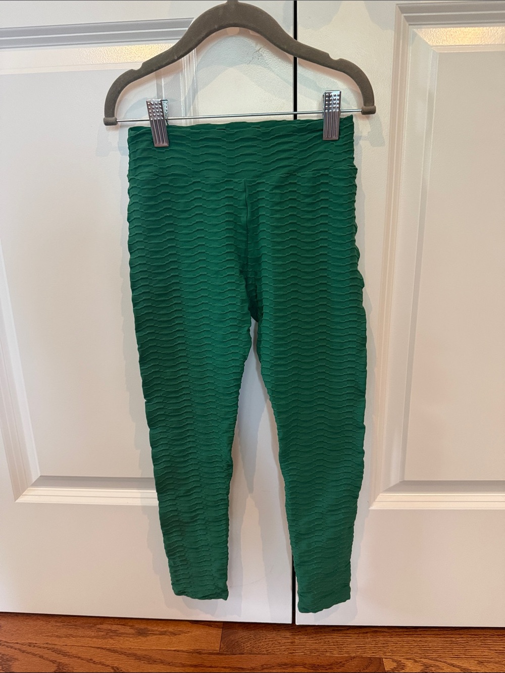 Booty by Brabants Emerald Green Textured Girls Leggings